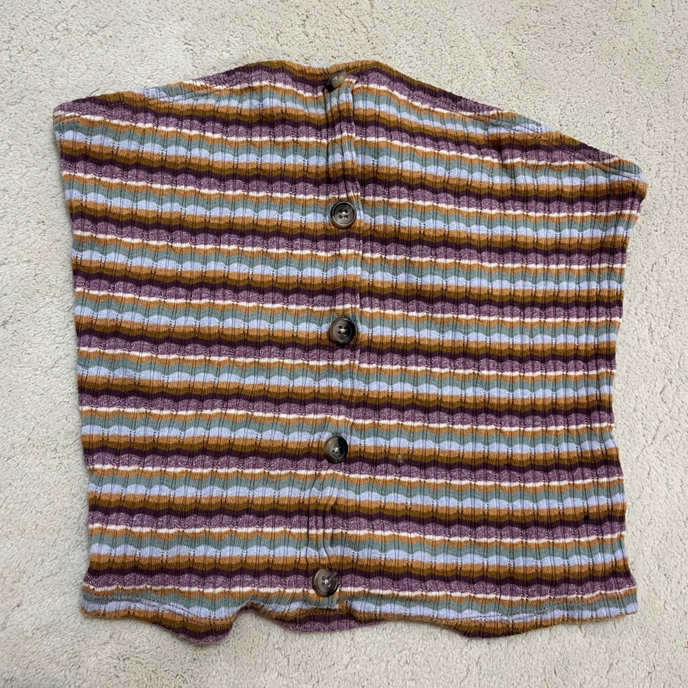 AMERICAN EAGLE summer colorful tube top